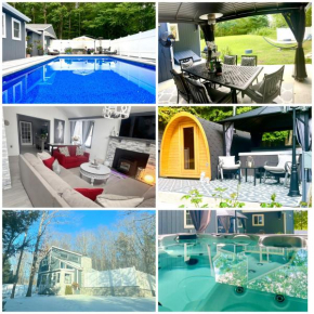 Amazing Poconos House . Sauna/Hot Tub/Private Pool East Stroudsburg